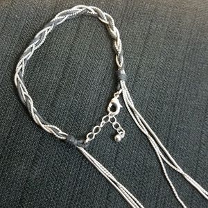 Vintage braided chain bracelet
